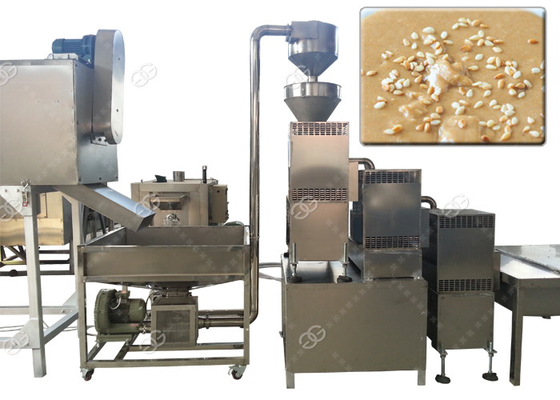 China Máquinas industriais do moedor do sésamo que misturam a linha de produção certificação de Tahini do CE fornecedor