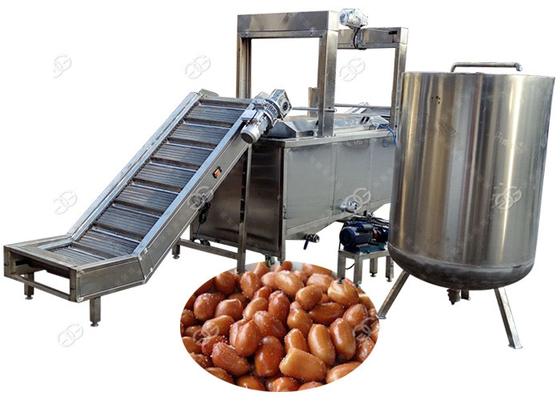 China A máquina automática industrial da frigideira para o amendoim fritou ervilhas, desidratação Deoiler 200 quilogramas/H fornecedor